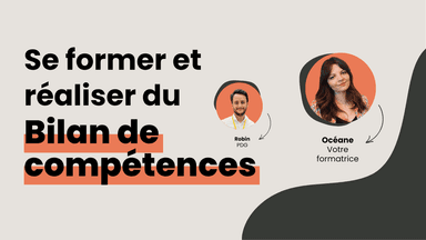 Webinaire formation bilan de compétences